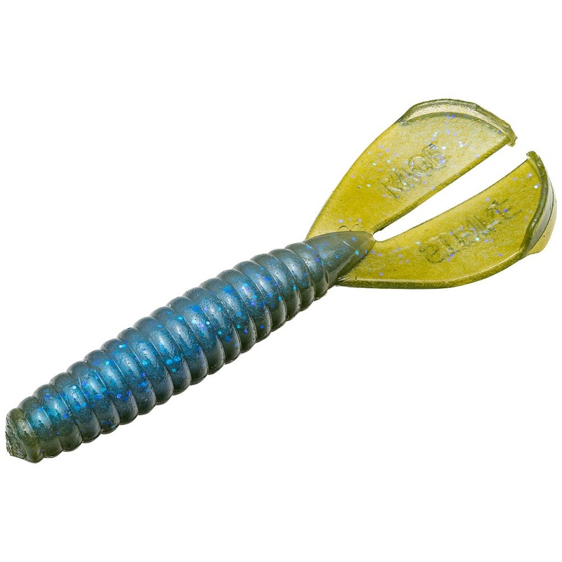 Strike King Rage Tail Magnum Menace Grub 4″ Moon Juice | RGMAGM-850
