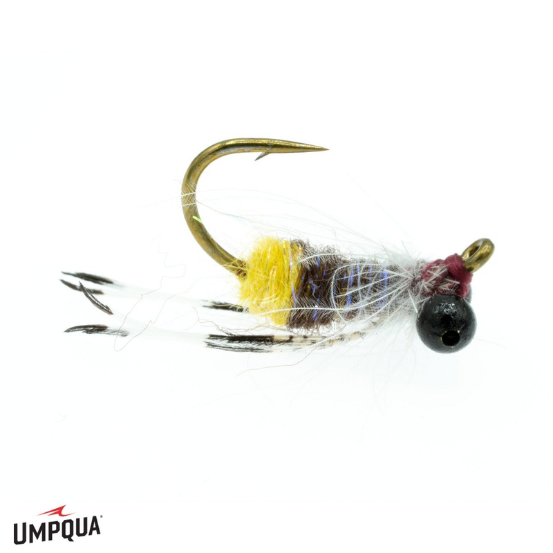 Umpqua Eakins’ Hipster Dufus Fly Orange Butt Tan #8