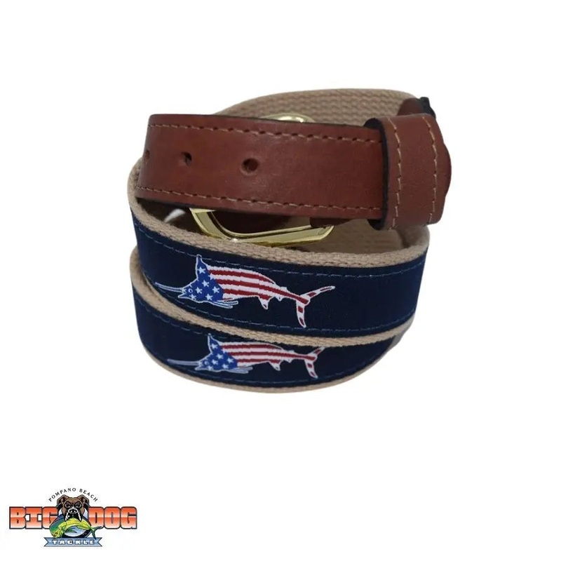 ZEP-PRO MARLIN USA BELT NAVY 38