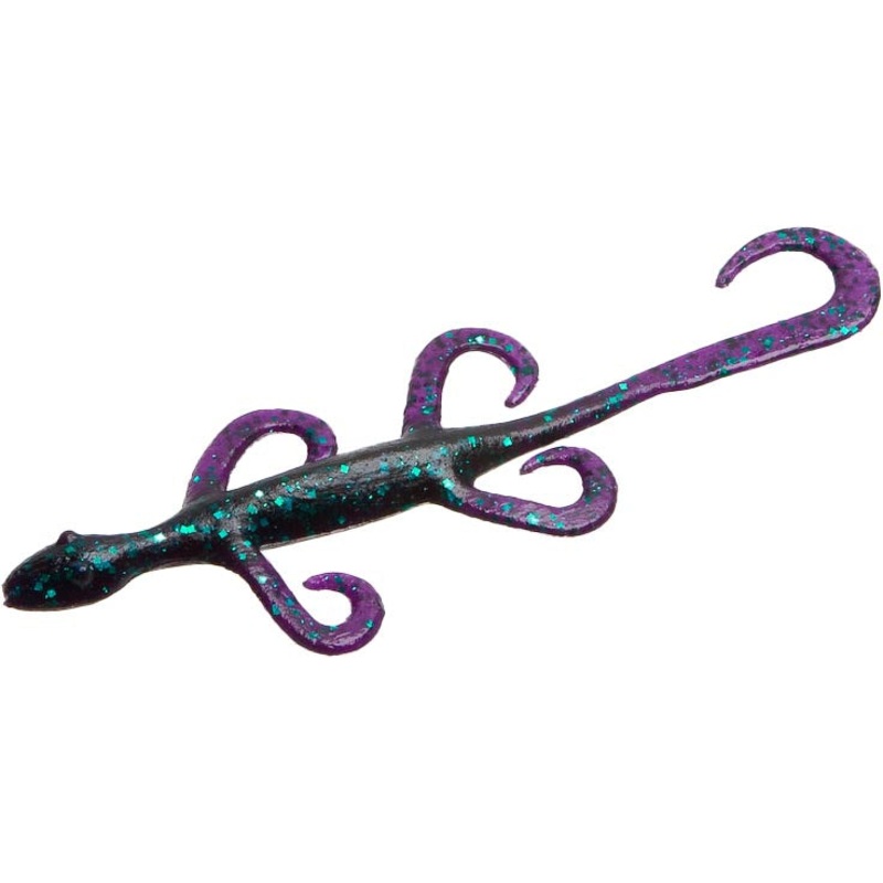 Zoom Lizard Creature Bait – 5 inch Black