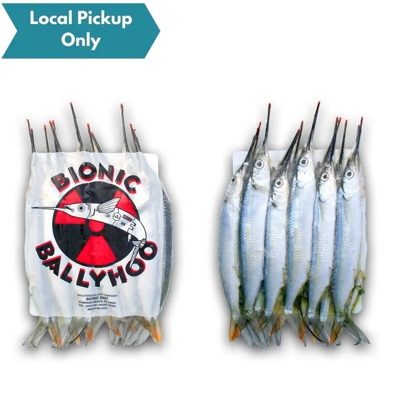 BIONIC BAIT FROZEN UNRIGGED SMALL BALLYHOO 12 PACK