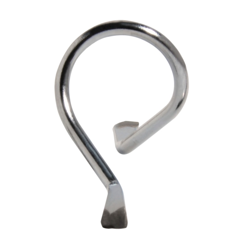 Double Foot Snake-Style Fly Guides Black 2/0
