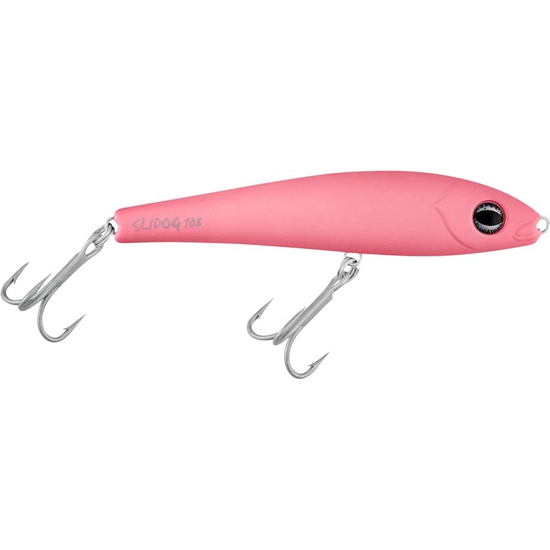 Halco Slidog 105 Rip-Bait – 4.25 Inch Chrome Tiger 4.25 inch – 1 oz