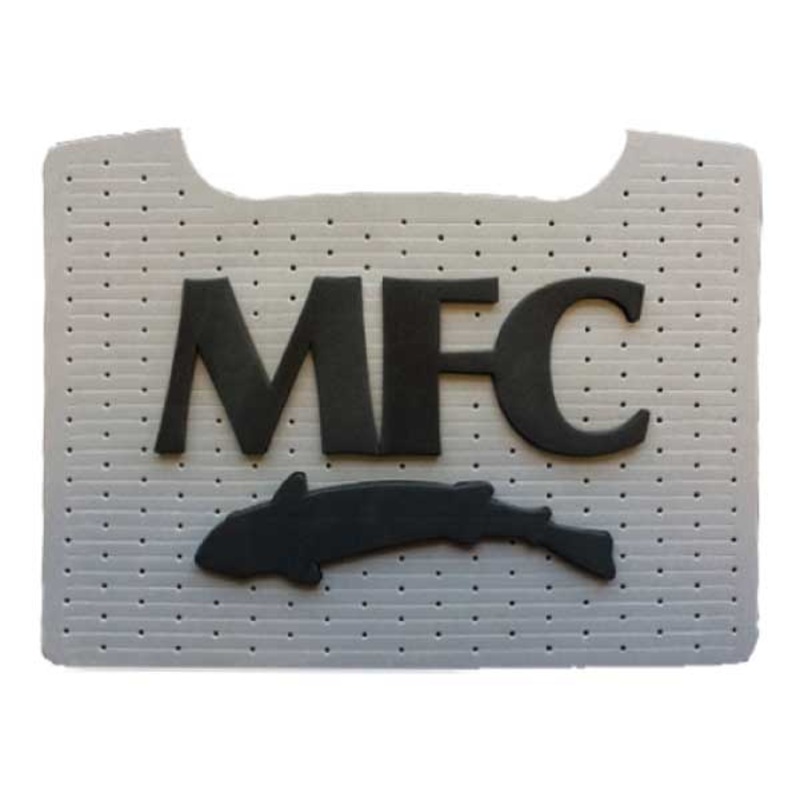 Montana Fly Company Boat Box Foam Patch – Grey with Black Logo