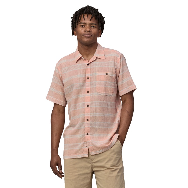 Patagonia M’s A/C Shirt Local Harvester Dusky Brown / LODB XS