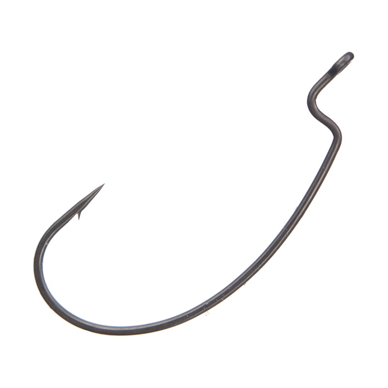 RYUGI HOBBIT INFINI OFFSET WIDE GAP WORM HOOK Size 8