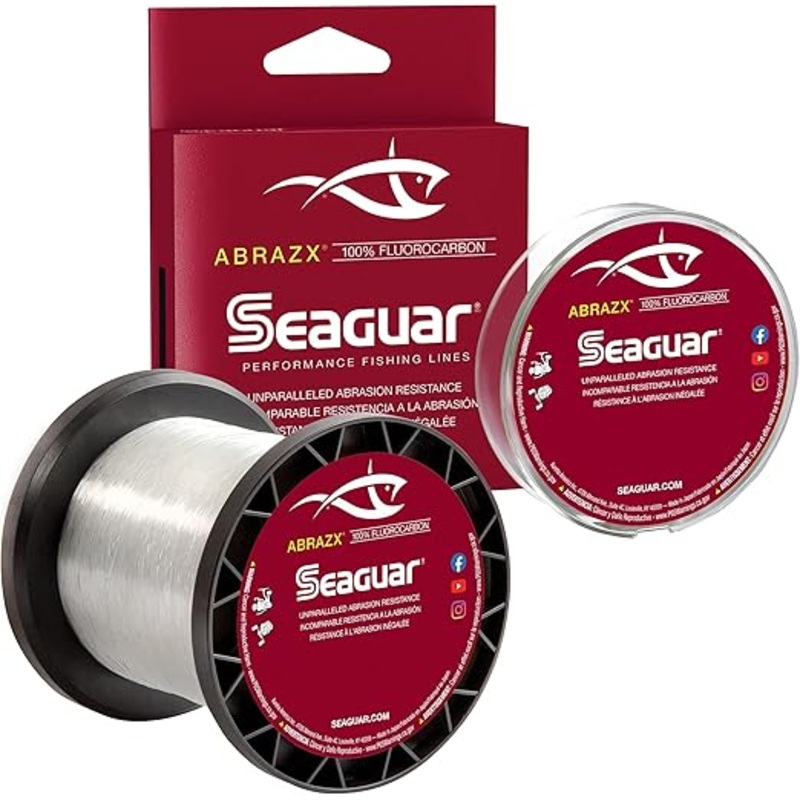 Seaguar 25AX1000 AbrazX 100% Fluorocarbon Main Line 25lb 1000yd