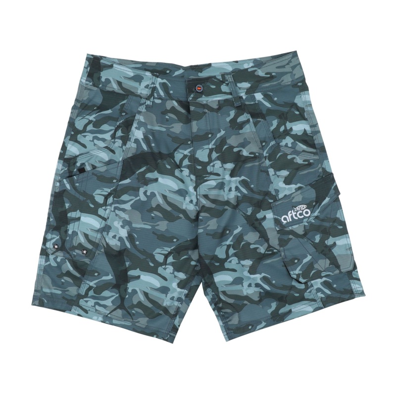 AFTCO TACTICAL SHORTS Blue Camo 32