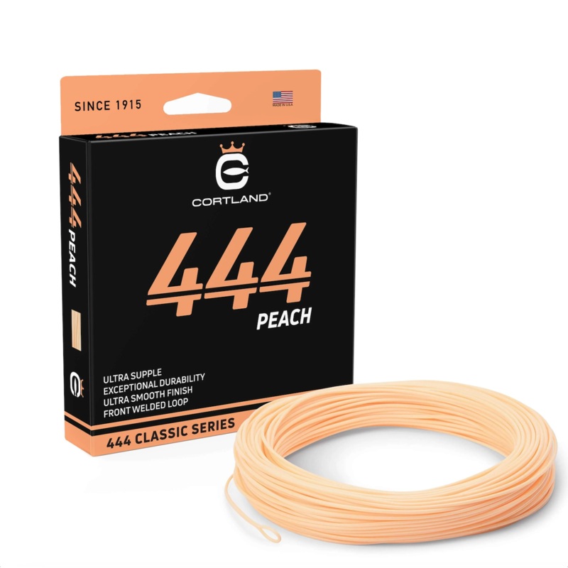 Cortland 444 Classic Freshwater Peach Fly Line WF4F