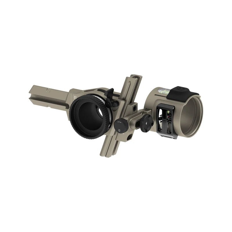 Dialed PRUF Mover Sight –  Smoke RH Dovetail (Mathews Bridge Lock) MAG – 1V .010