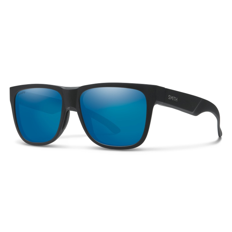Lowdown 2 ChromaPop Polarized Frame: Matte Black Lens: Blue Mirror