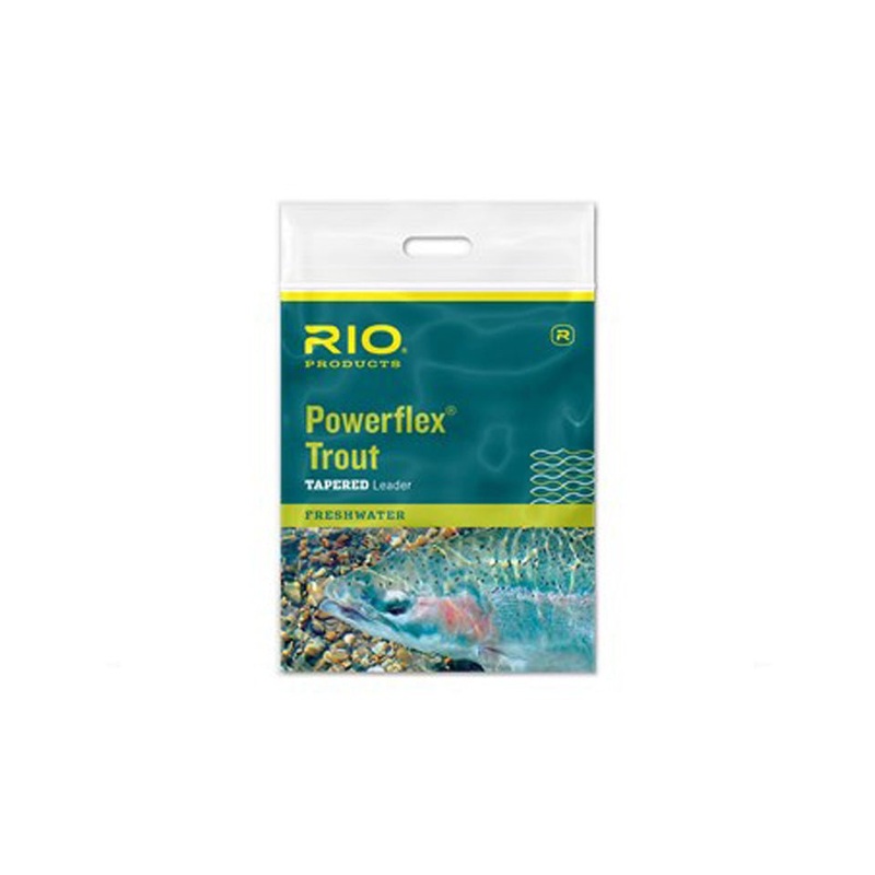 RIO Powerflex Trout Leader 6X 9 ft Single