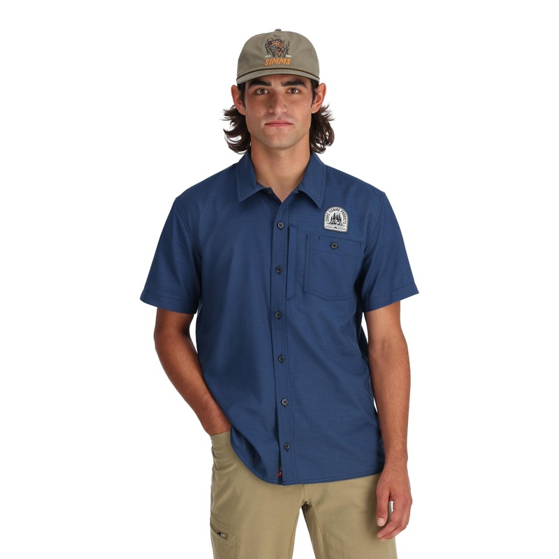 Simms M’s Shop Shirt Navy 2 S