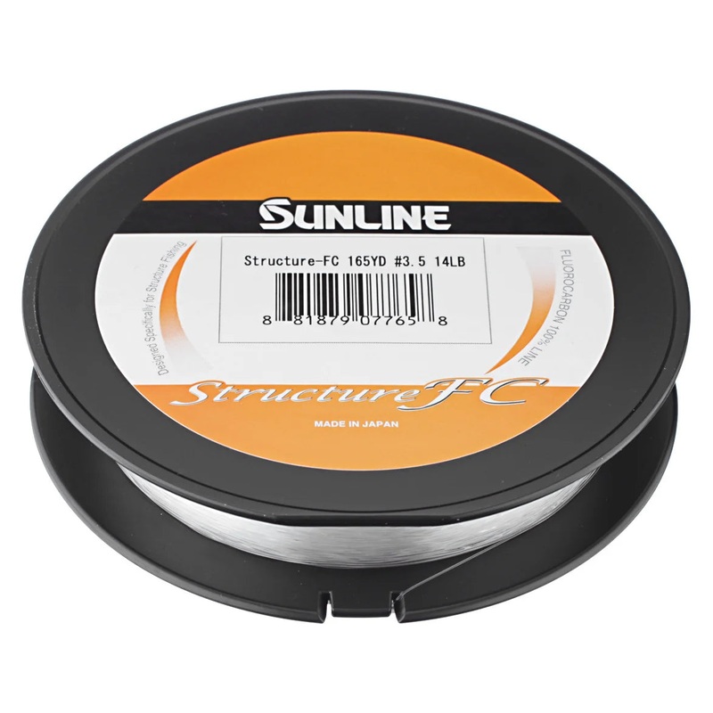 SUNLINE STRUCTURE FC FLOUROCARBON CLEAR – 165 yd 12 lb