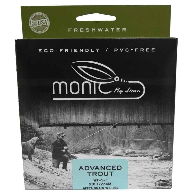 Monic Advanced Trout Fly Line Straw Yellow WF4F