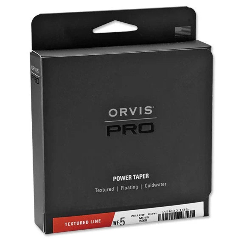 ORVIS PRO POWER TAPER TEXTURED WF 4 OLIVE