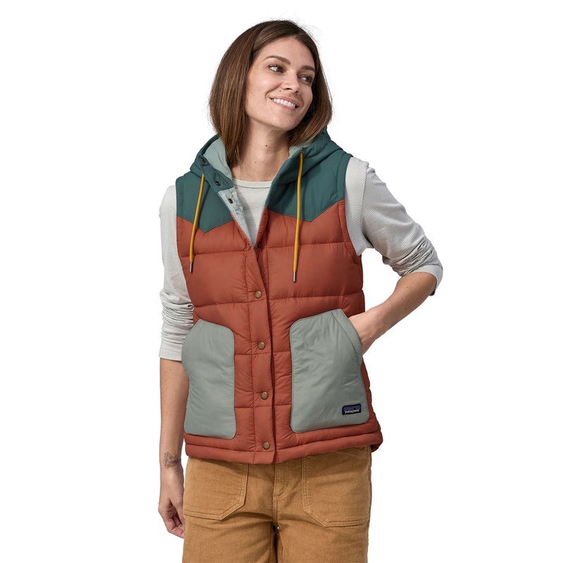 Patagonia W’s Bivy Hooded Vest Wavy Blue / WAVB XS