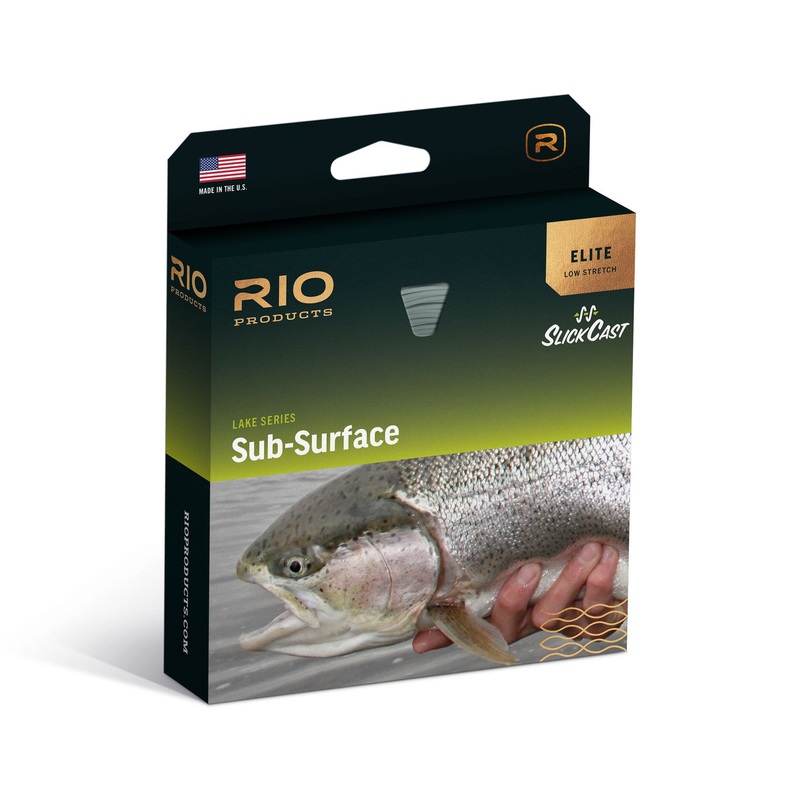 Rio Elite CamoLux Fly Line WF4I Camo / Dark Green