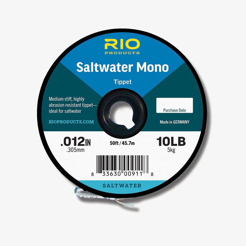 Rio Saltwater Mono Tippet Assorted Sizes 8LB