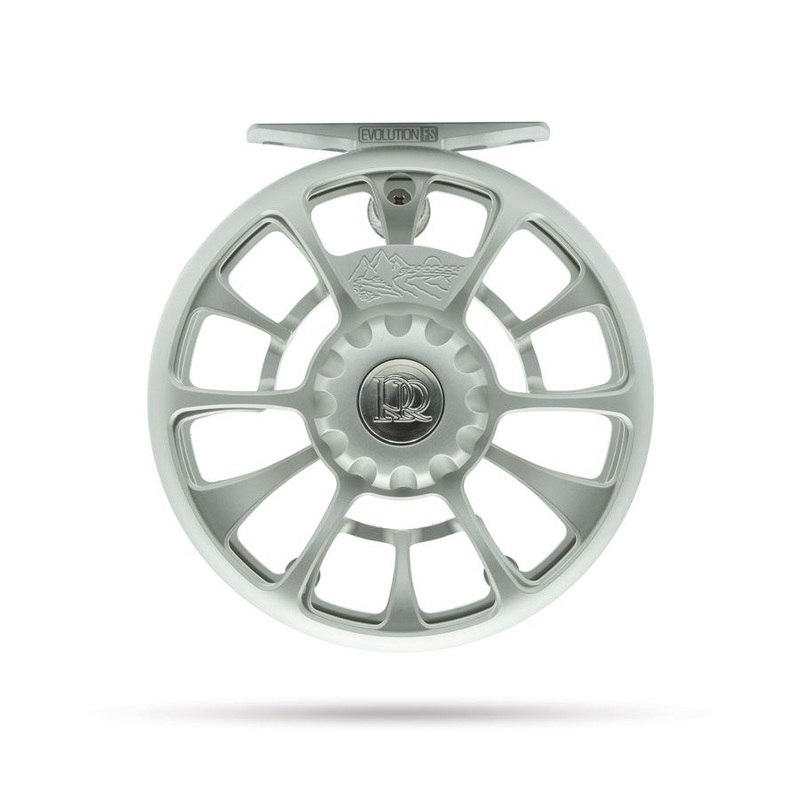 Ross Evolution FS Fly Reel – Made in USA Matte Platinum 7/8 wt