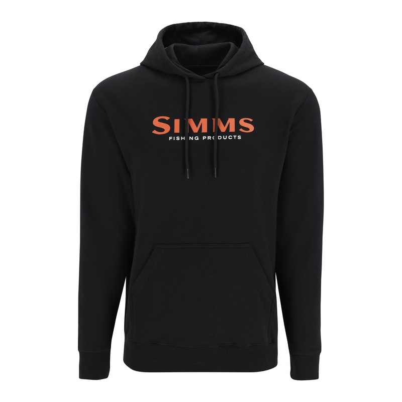 Simms Men’s Logo Hoody Black XS
