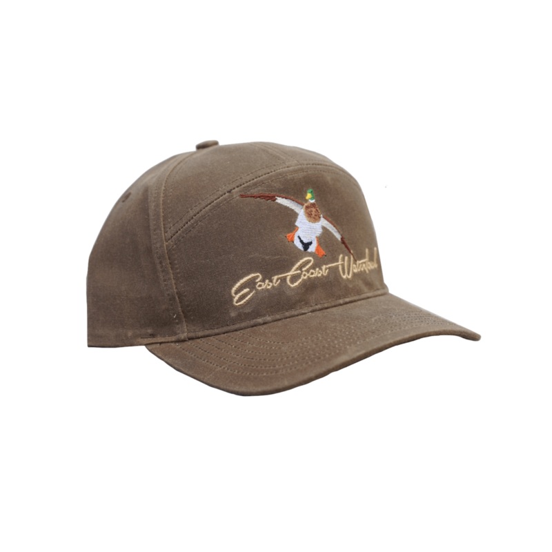 Waxed Mallard Snap Back Brown