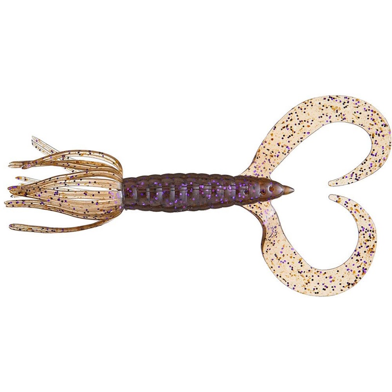 Keitech Little Spider 3 inch Soft Plastic Black