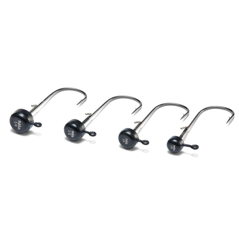 Nako 200% Sensitive Tungsten Ned Rig Jig Head 5 Pack 2/0 1/10