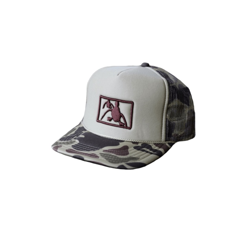 Old School Camo Foam Trucker | Major League Fowl
