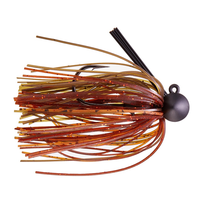Riot Baits Tungsten Lil’ Creeper Football Jig 3/8oz Alabama Craw