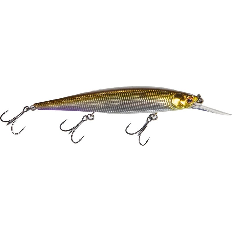 Bass Mafia Shot Caller Deep Jerkbait – 4.5 Inches Chrome Shiner