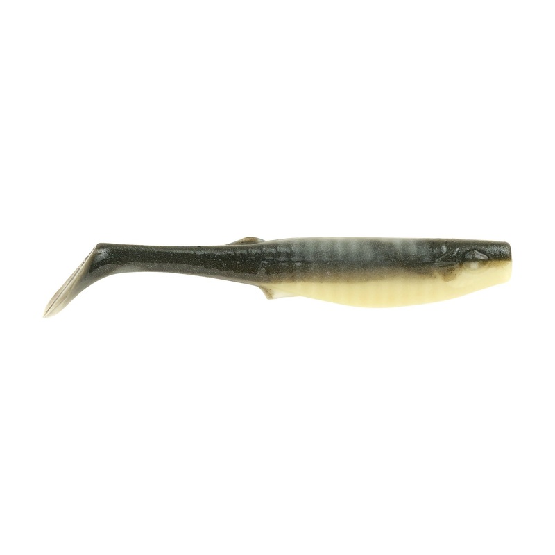 Berkley Gulp! Alive! Paddleshad Black Gold 4 in 17.5 oz