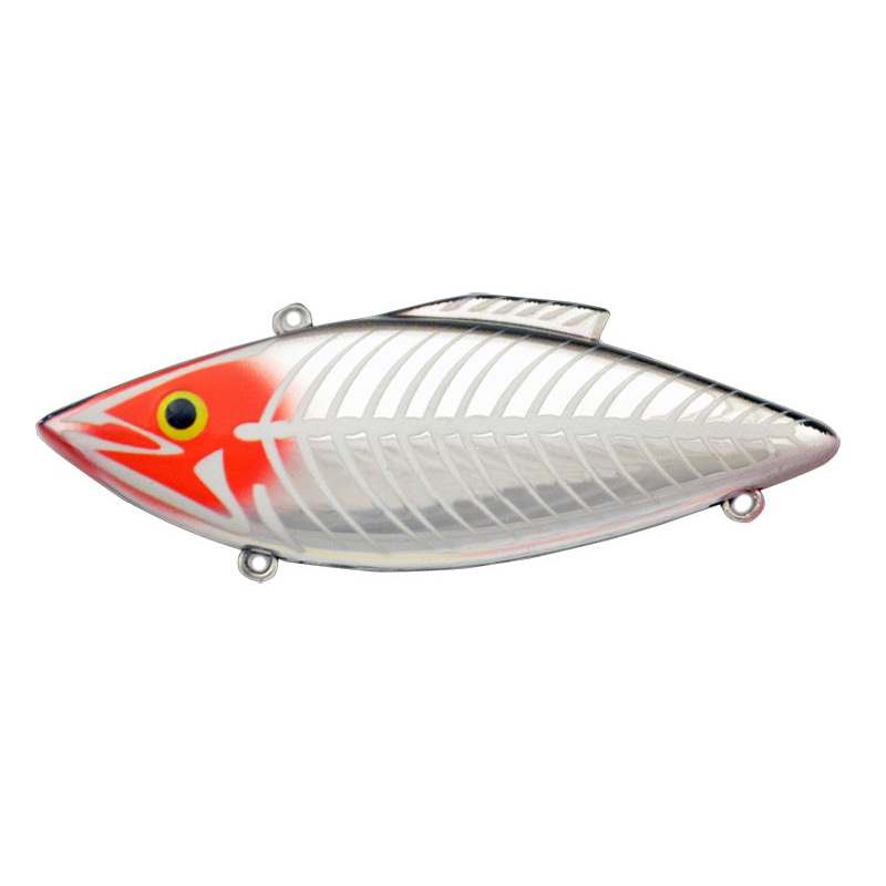 Bill Lewis Rat-L-Trap Zombie Series Lipless Crankbait – 3 Inch Chrome Black Zombie 3 inch – 1/2 oz