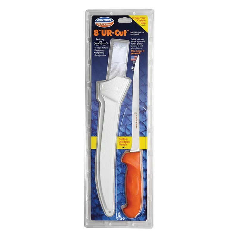 Dexter UR-Cut 8″ Fillet Knife Moldable Handle with Sheath