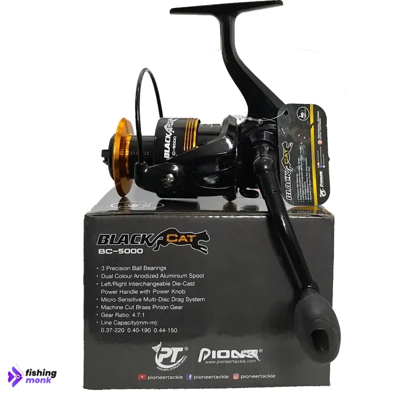 Pioneer Black Cat BC-5000 Spinning Reel